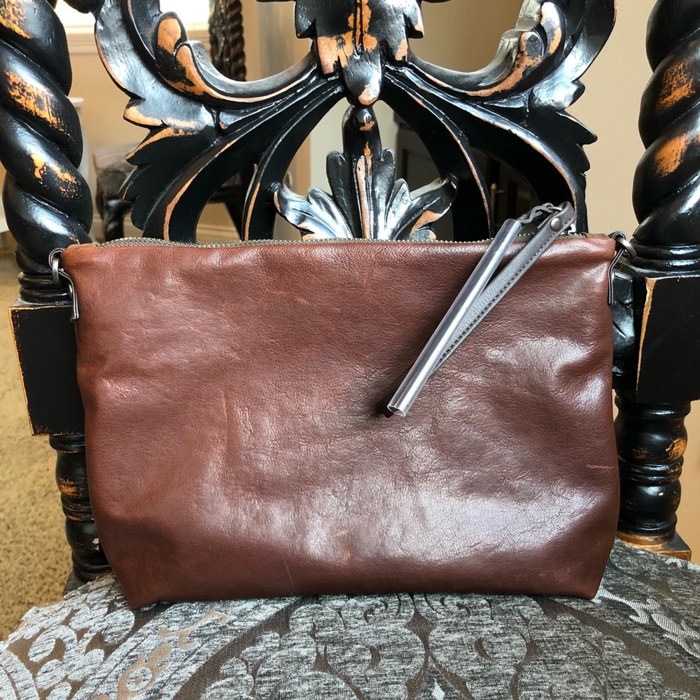 Rough & Tumble Pinch Bottom Tote Bag